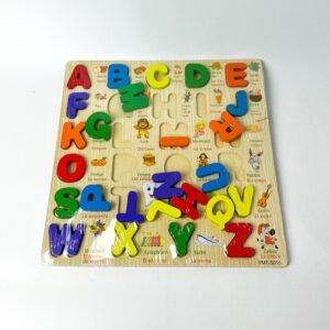 planche des lettres en bois