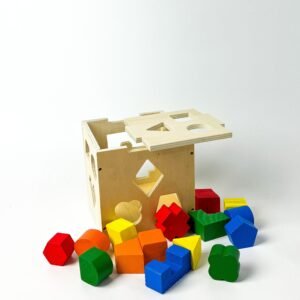 cube des formes à encastrer