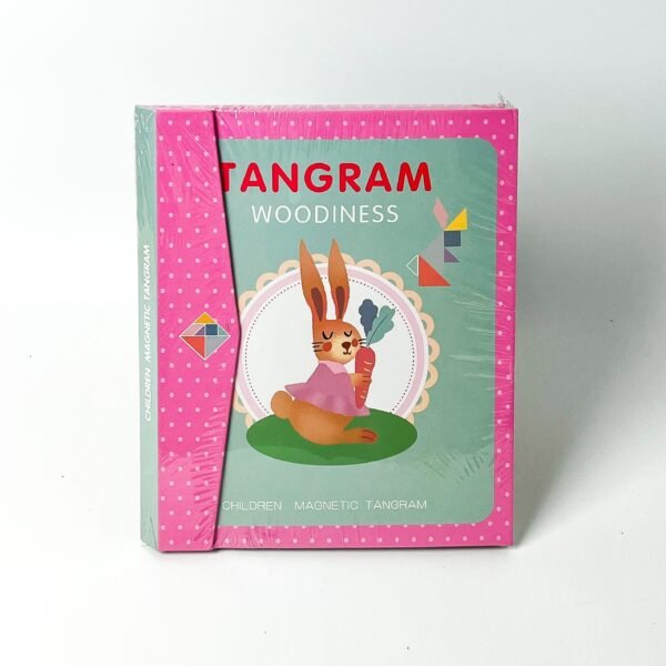 Tangram - livre magnétique