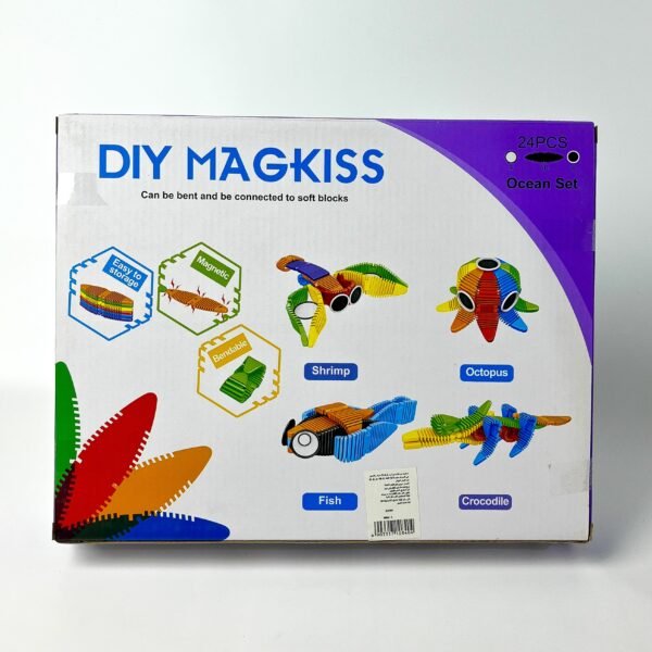 diy magkiss - jeu de construction magnétique