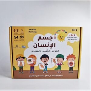 Cartes - corps humain - arabe