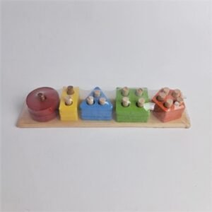 formes à empiler – 5 formes