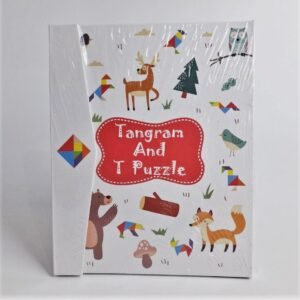 Tangram T puzzle – livre magnétique