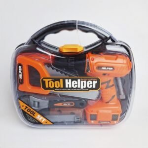 caisse à outils avec visseuse éléctrique