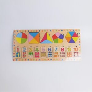 puzzle je compte + formes
