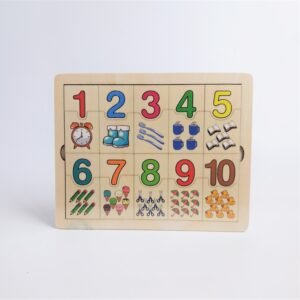 planche puzzle - je compte -