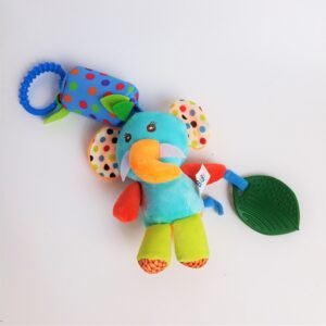 hochet en peluche à suspendre -B-