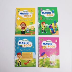 magic book - 4 livres - arabe