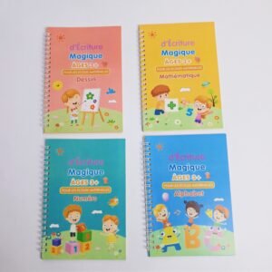 magic book - 4 livres - francais