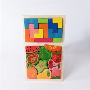 puzzle en bois + tetris